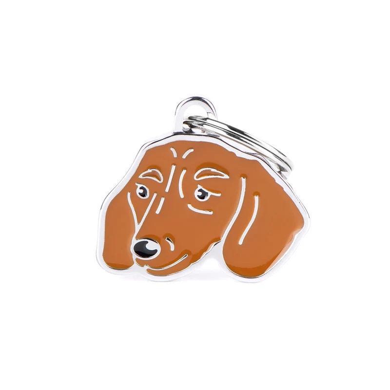 Placa Identificativa MyFamily Brown Dachshund