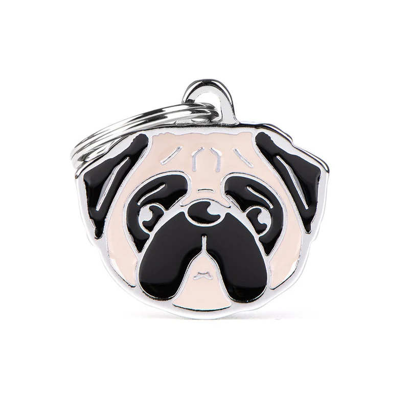 Placa Identificativa MyFamily Pug