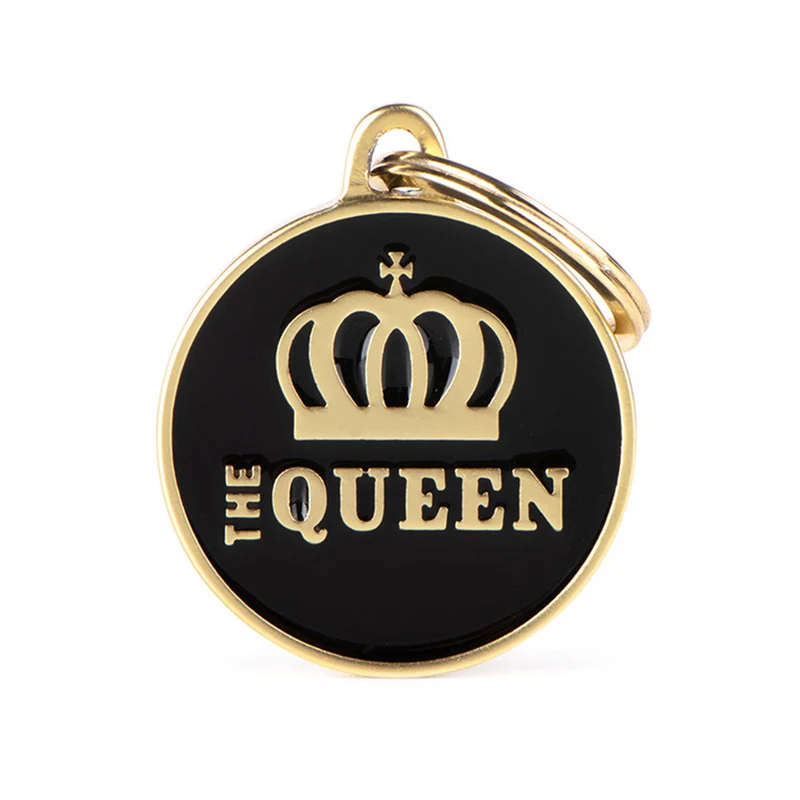 Placa Identificativa MyFamily "Queen Negro"