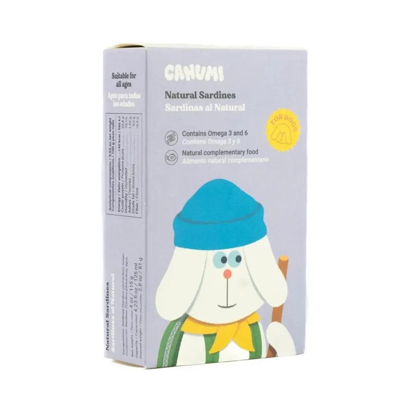 Canumi Dog Sardinas al Natural 100g