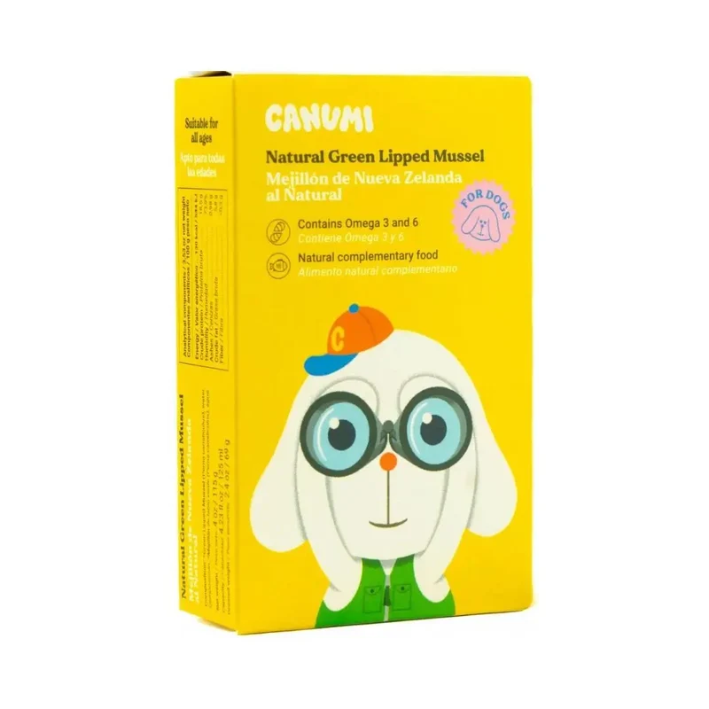 Canumi Dog Mejillón de Labio Verde 100g