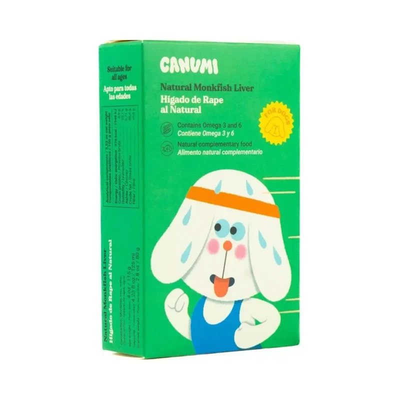 Canumi Dog Hígado de Rape al Natural 110g