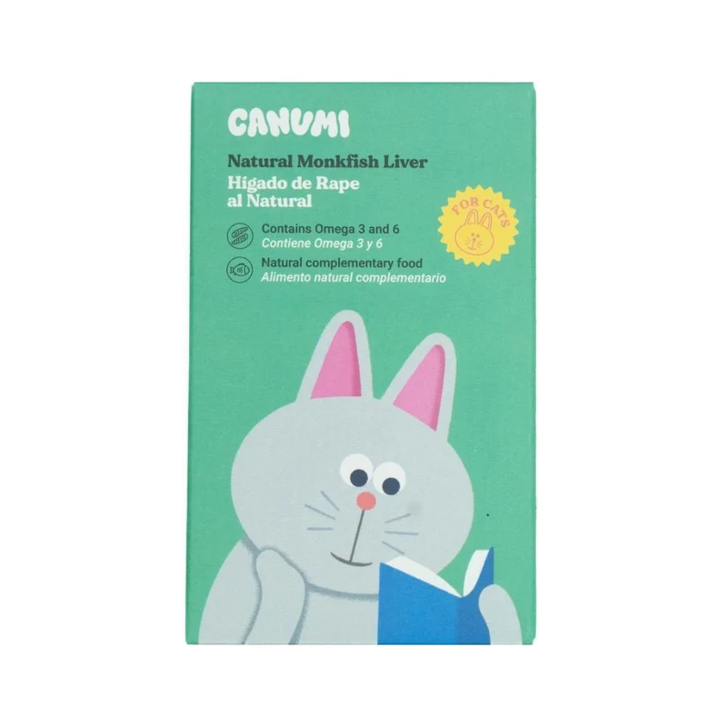Canumi Cat Hígado de Rape al Natural 115g