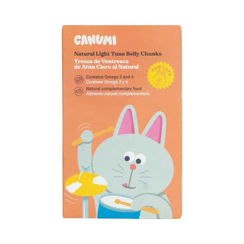 Canumi Cat Ventresca de Atún Claro al Natural 120g