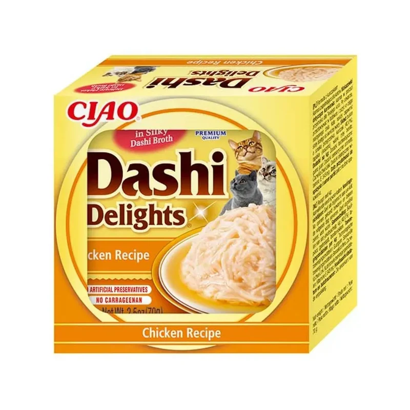Inaba Cat Churu Dashi Pollo 70g