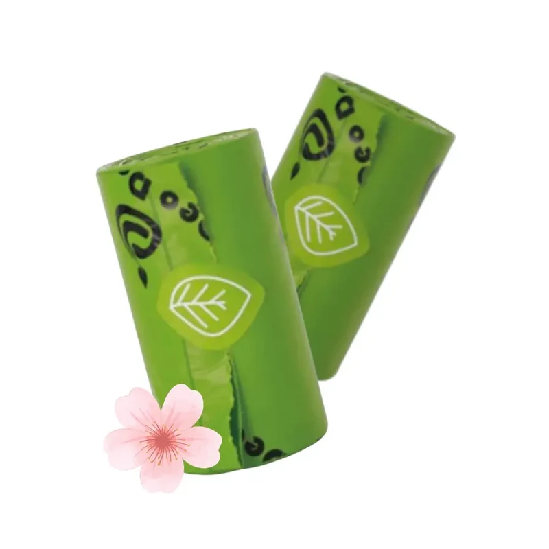 PooBags Biodegradables Aroma Cereza 1 Rollo de 15 bolsas