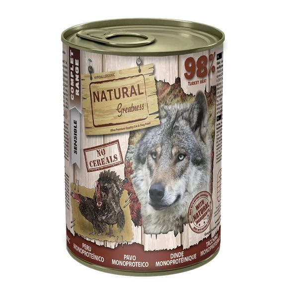 Natural Greatness dog Monoproteico Pavo 400g