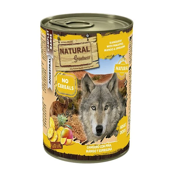 Natural Greatness dog Canguro y Piña 400g
