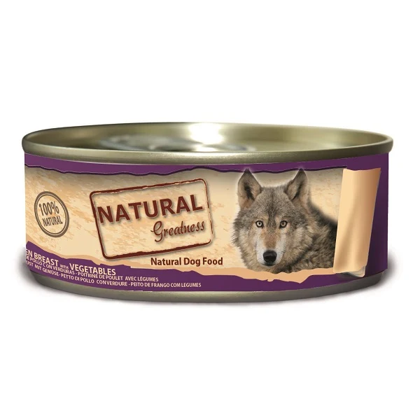 Natural Greatness Pollo con Verduras 156g