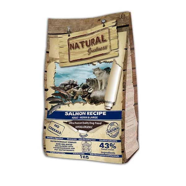 Natural Greatness dog Salmon Med&Large