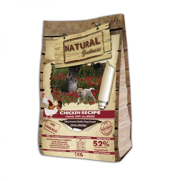Natural Greatness Puppy-Starter Pollo