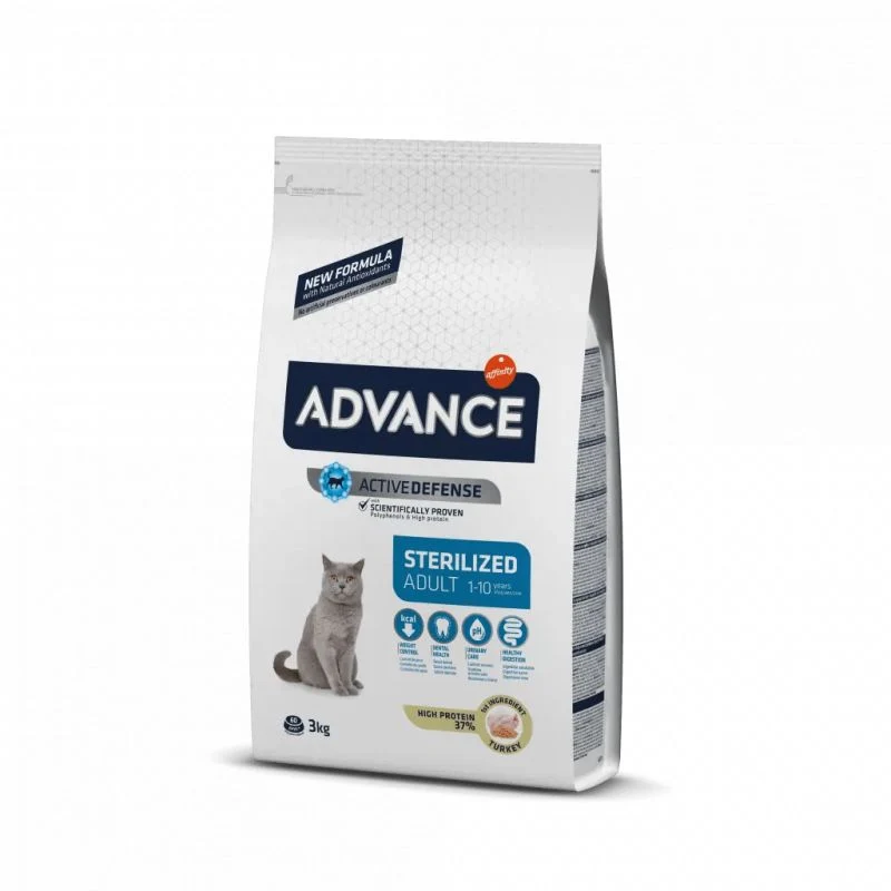 Affinity Advance Feline Adult Sterilized Pavo Pienso Seco 1,5Kg