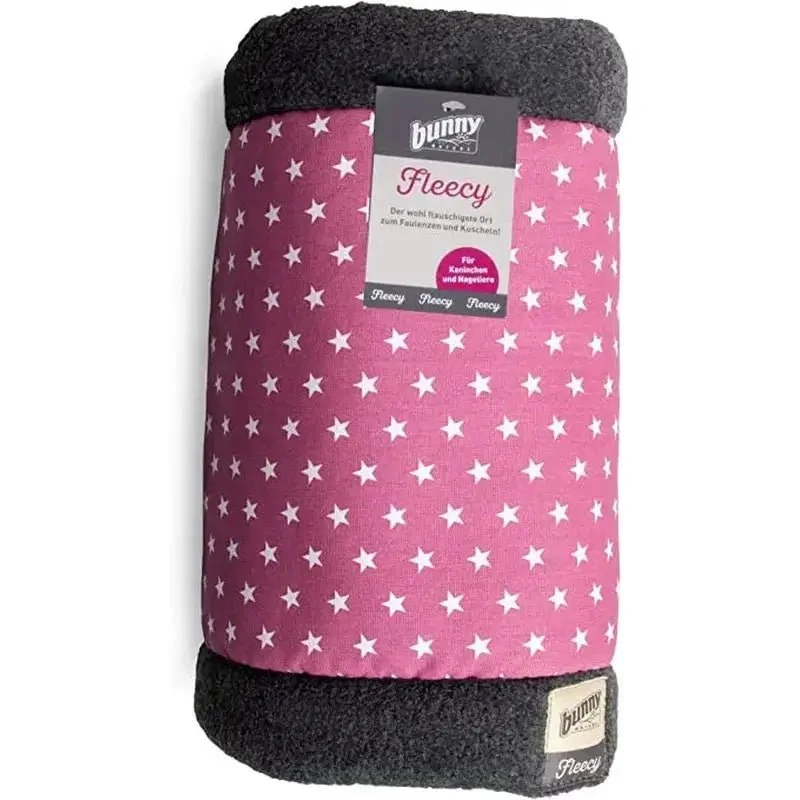 Bunny Fleecy Pink Lecho para Roedores 2Ud