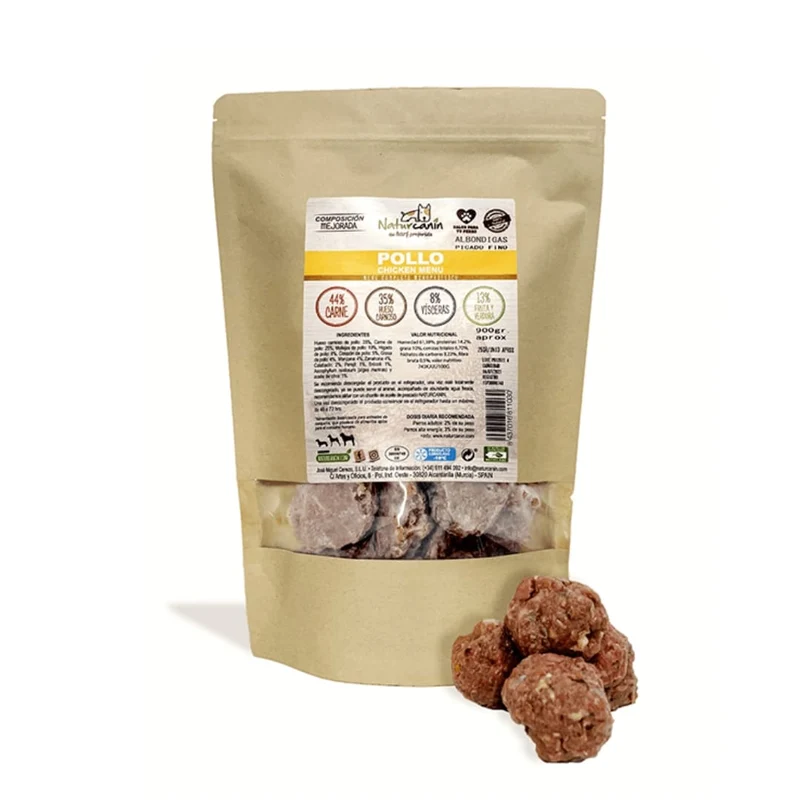 Naturcanin dog Menú de Pollo