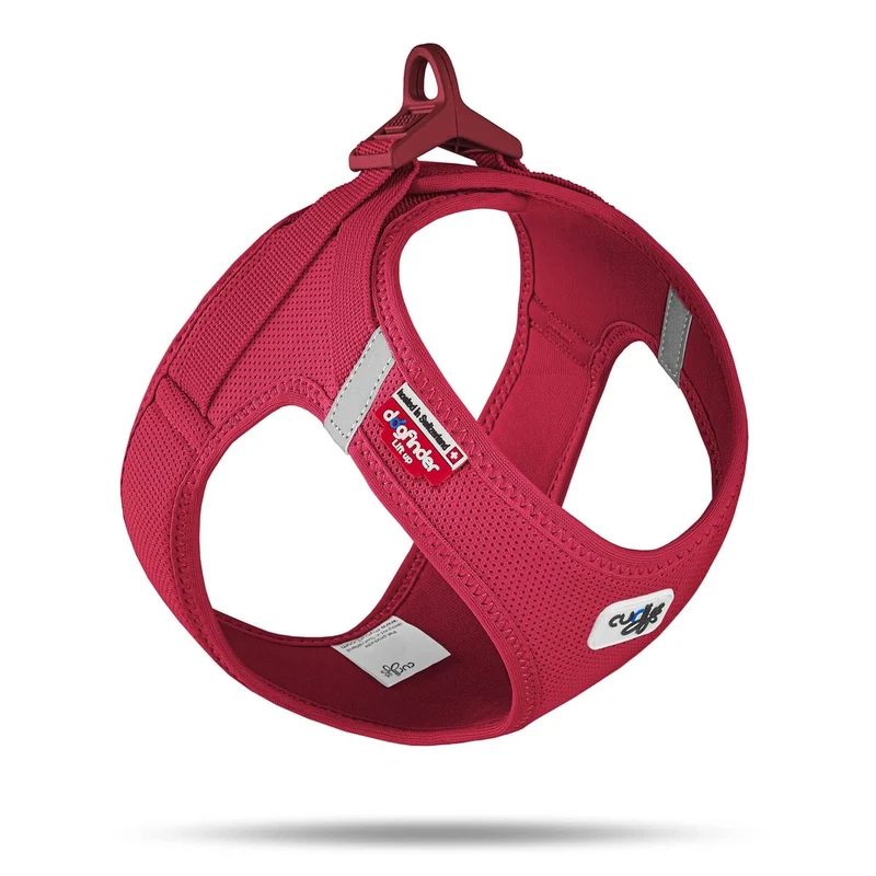 Curli Arnés Air-Mesh CLASP Rojo