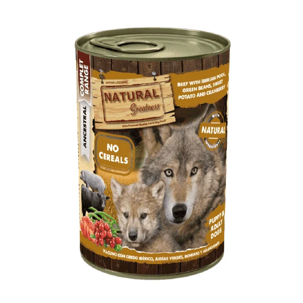 Natural Greatness dog Vacuno y Cerdo 400g
