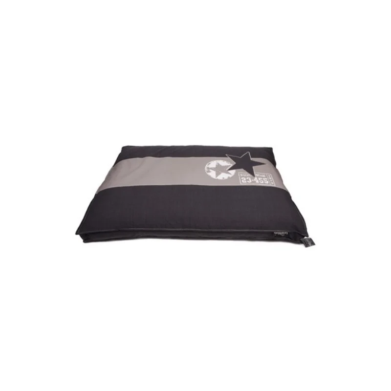 Lex&Max Funda Boxbed Band Ster Gris Osc de Perro 120x80x9 cm