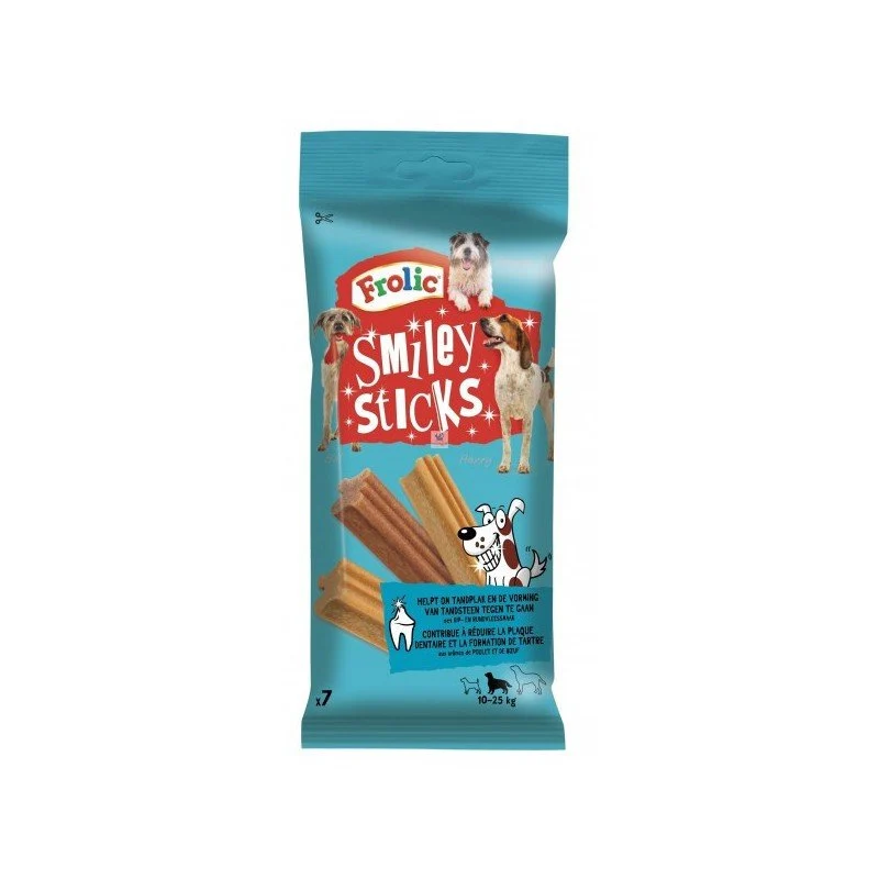 Frolic Smiley Sticks Barritas y tiras 10x175g