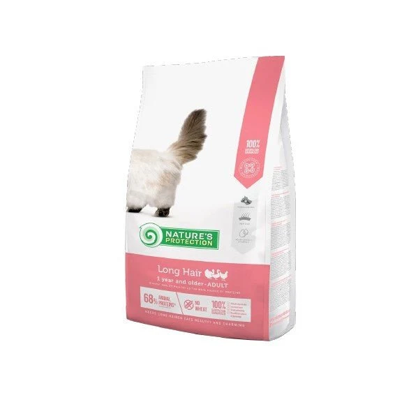 Natures Protection Detox Gato Adulto Pelo Largo Seco 400g