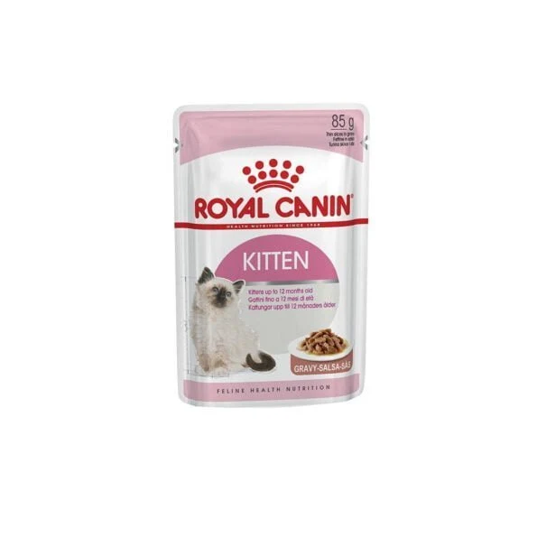 Royal Canin Kitten Salsa Comida Húmeda 12 pouches 85g