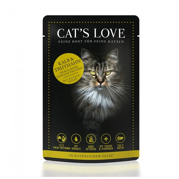 Cat´s Love Ternera y Pavo