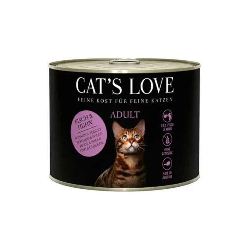 Cat´s Love Pescado y Pollo 200g