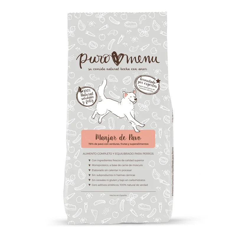 Puromenu BARF "Manjar de Pavo"