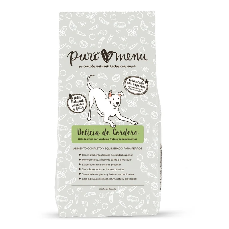 Puromenu BARF "Delicia de Cordero"