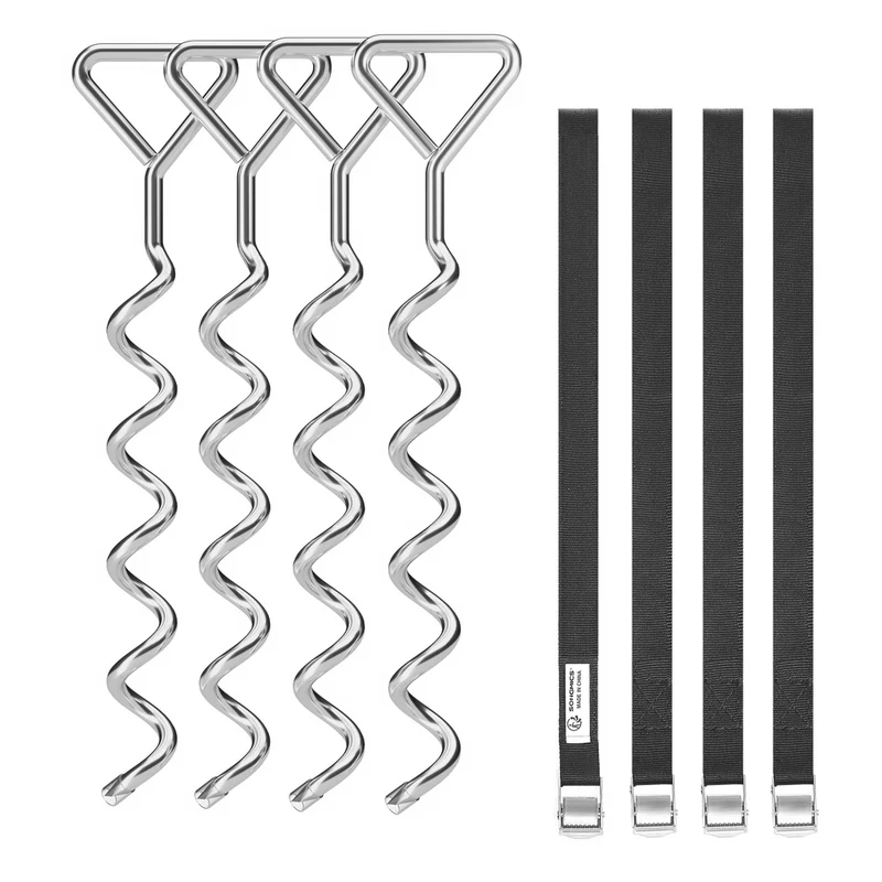 Estacas para Trampolín en Espiral