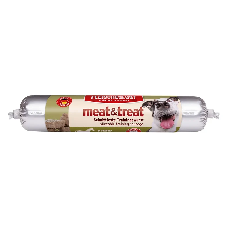 MeatLove Fleischeslust Meat&Treat de Caballo 80g