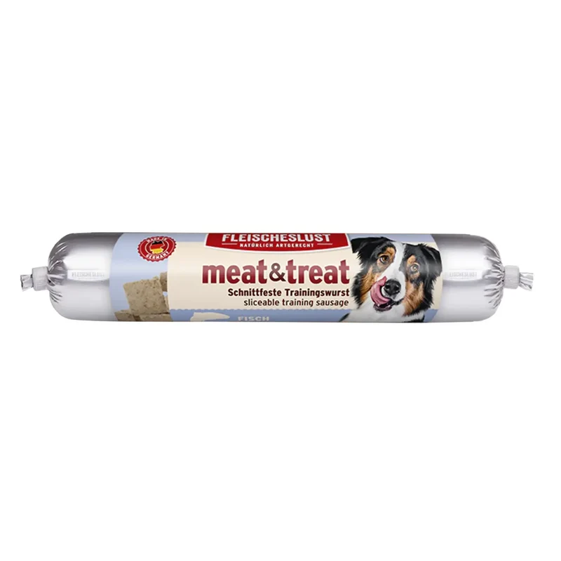 MeatLove Fleischeslust Meat&Treat de Salmón 80g