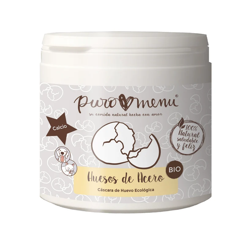 Puromenu BIO Huesos de Acero (Cascara de Huevo) 150g