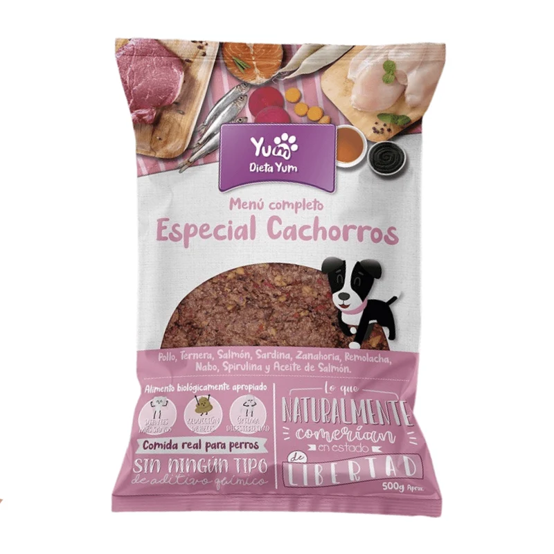 Dieta Yum Menú para Cachorros