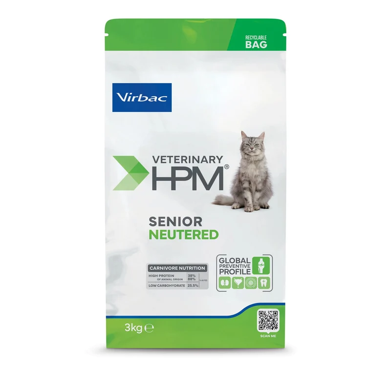 Virbac HPM Senior Neutered Cat Pienso Seco 3Kg