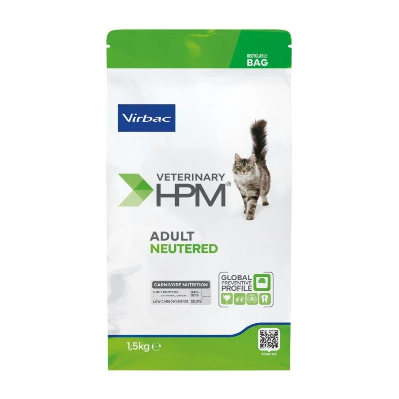 Virbac HPM Adult Neutered Cat Pienso Seco 1,5Kg