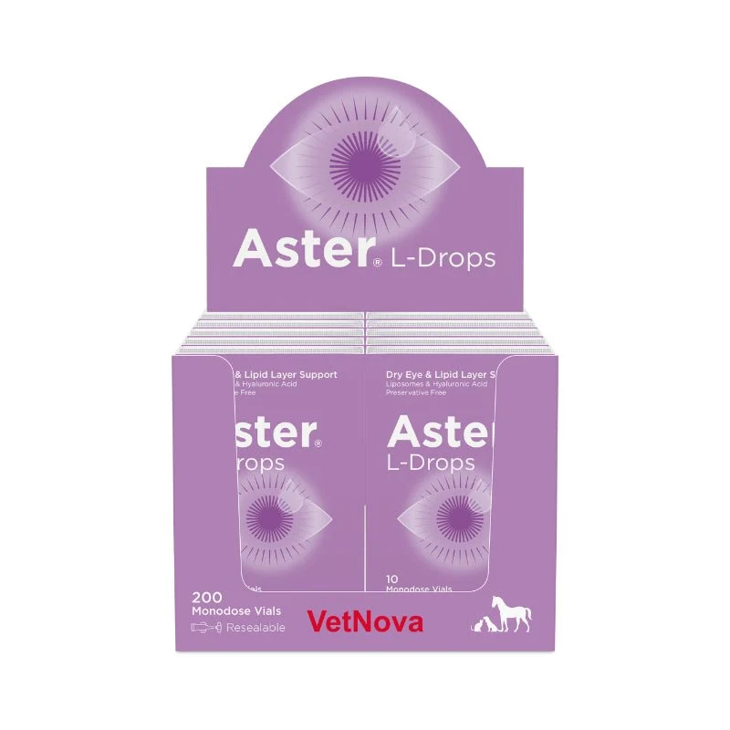 Vetnova Aster L-Drops 200 Monodosis Reutilizables