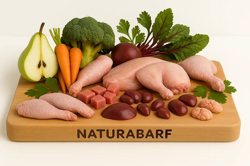 Menú BARF felino Aire 600 g - NaturaBarf