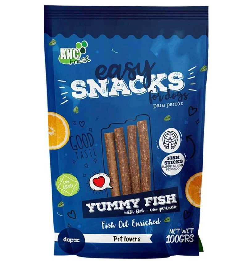 Easy Snacks Yummy Fish para Perros