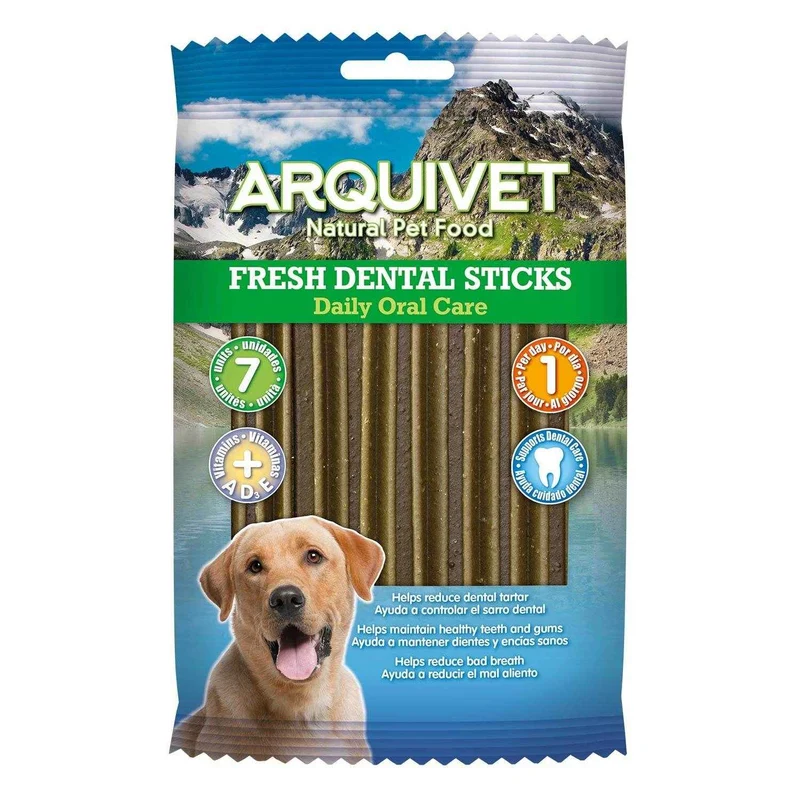 Dental Sticks Mentolados para Perros – 7 uds