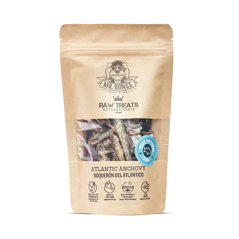 MR. BONES - Raw Treats Boquerón del Atlántico 400g