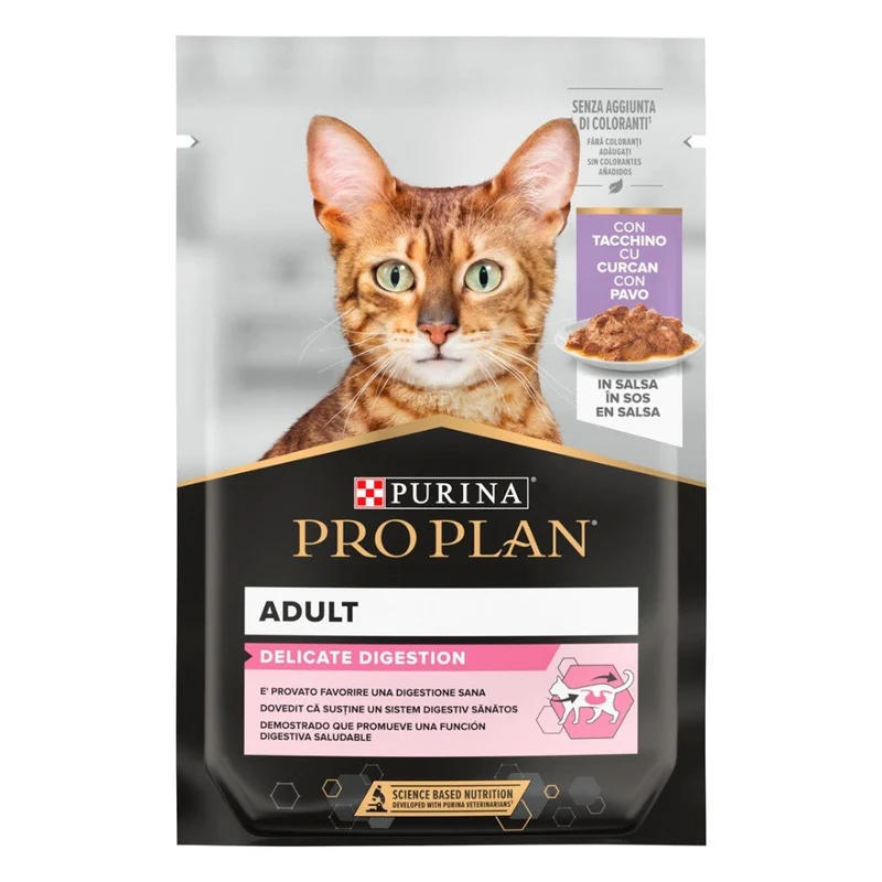 Purina Pro Plan Feline Delicate Pavo Comida Húmeda 26 ud