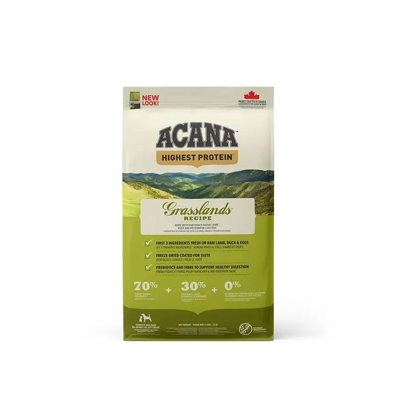 Acana Grasslands Alimento Seco para Perros Adultos 11.4kg