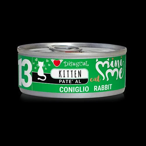 Disugual Mini-Me Kitten Conejo Pâté 12x85gr