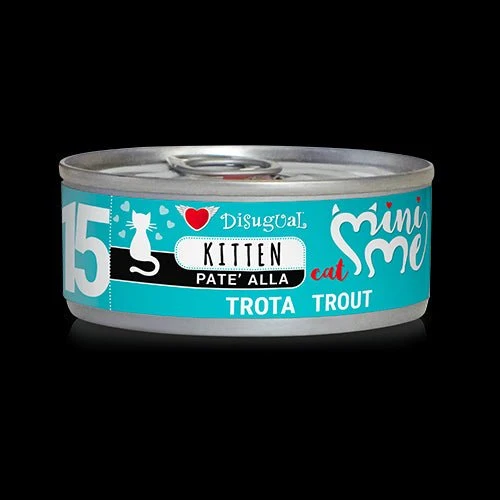 Disugual Mini-Me Kitten Paté de Trucha 12x85g