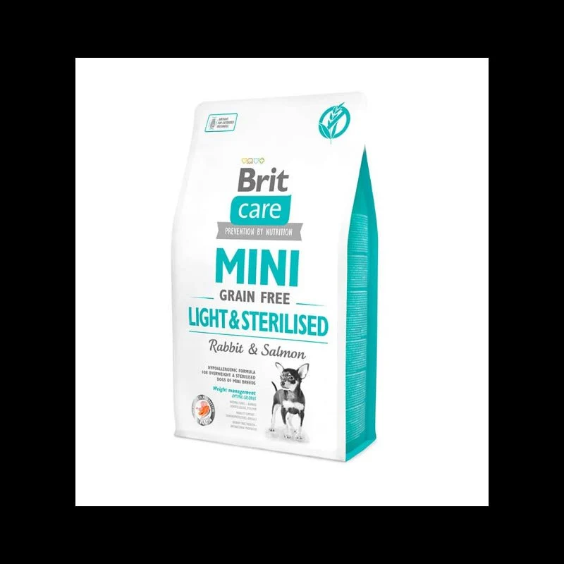 Brit Care Mini Grain Free Light Esterilizado 7Kg