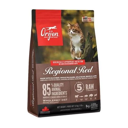 Orijen Regional Red Pienso para Gatos Adultos 1,8Kg