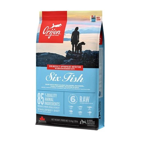 Orijen Six Fish Comida Seca para Perros Adultos 6Kg