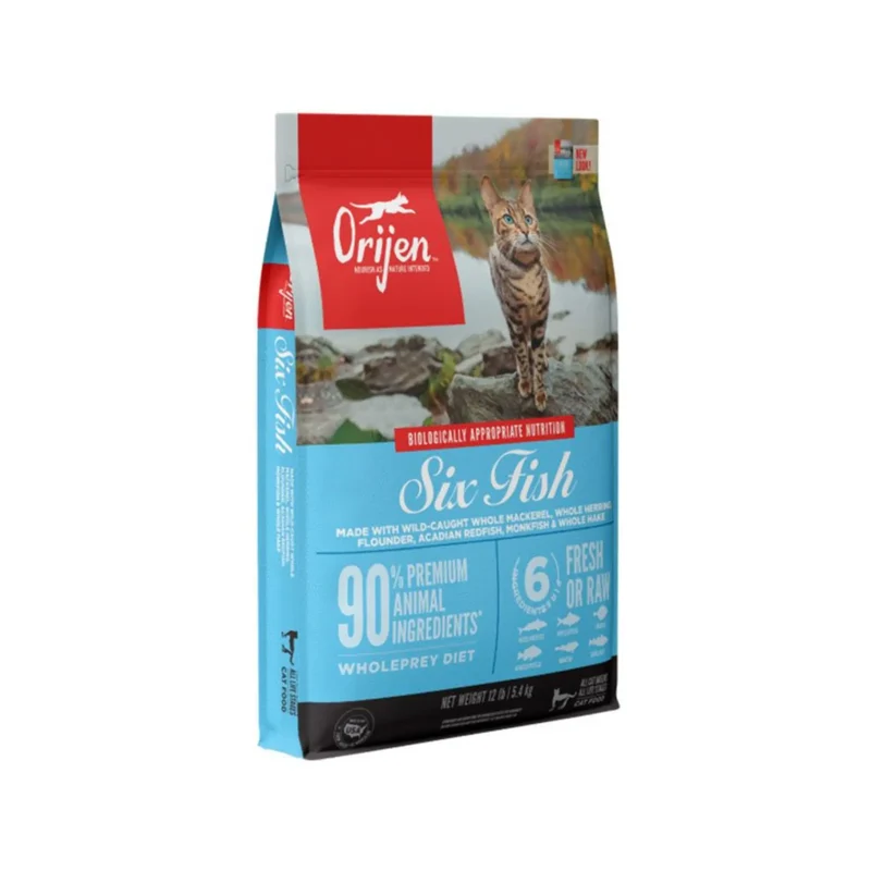 Orijen Feline Adult 6 Pescados Comida seca 1,8Kg