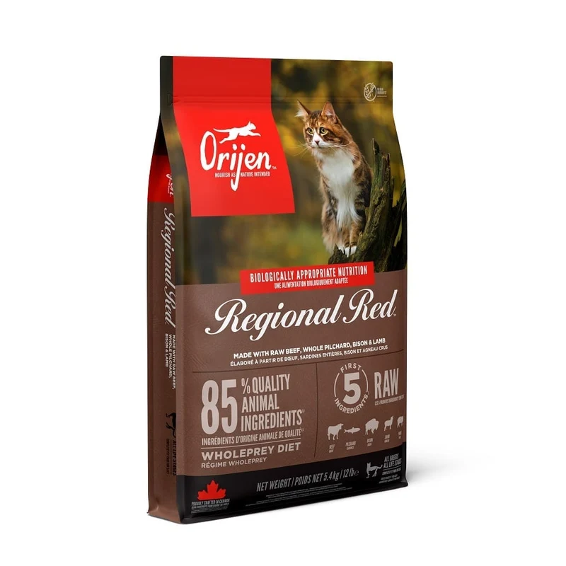 Orijen Feline Regional Red Pienso Seco para Gatos 5,4Kg