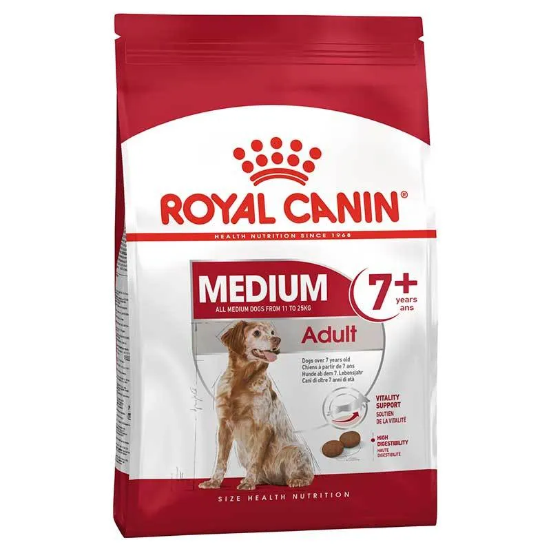 Royal Canin Adult +7 Medium Pienso para Perros 15Kg